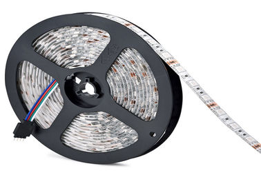 China Verdoppeln Sie mit Seiten versehene flexible Lichter RGB Streifen-LED, LED Neonbeleuchtung 12V im Freien fournisseur