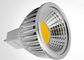 weiße 90 Grad 500lm 6W MR16 LED Lampen-12V strahlen Aluminiumlegierungs-Wohnung fournisseur