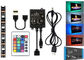 Dekorativer USB verbindbarer LED Streifen Fernsehen, 5V trieb multi Streifen der Farbeled für Planum an fournisseur