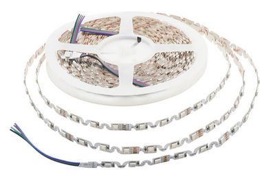 China Dekorativer LED Streifen-superhelles RGB-Farbe, 12 Volt-Farbe, die Band SMD 5050 LED ändert fournisseur