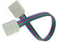 Streifen-Verbindungsstück-multi Farbe Solderless-Draht-LED kundengerecht irgendein Winkel fournisseur